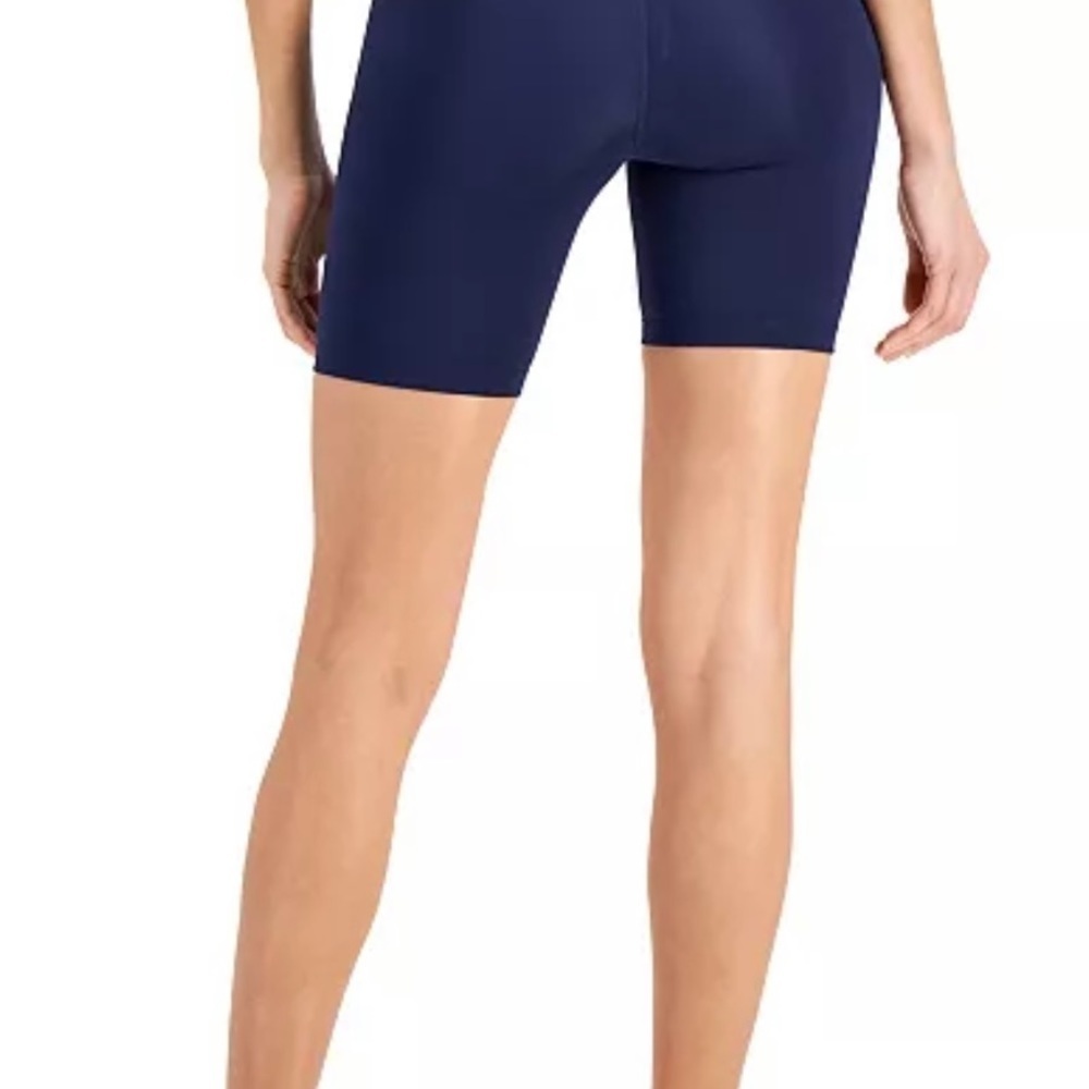 NWT Inc International Concepts Shiny Compression Bike Shorts medium - Picture 3 of 3